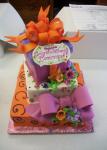 Congratulations Hat Box Cake