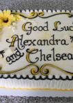 Traditional sheet cake design