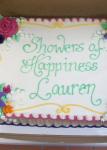 Shower Sheet Cake
